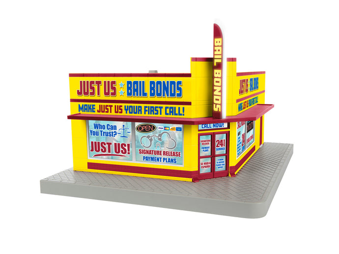 Lionel O Scale Bail Bonds Building - 2229170