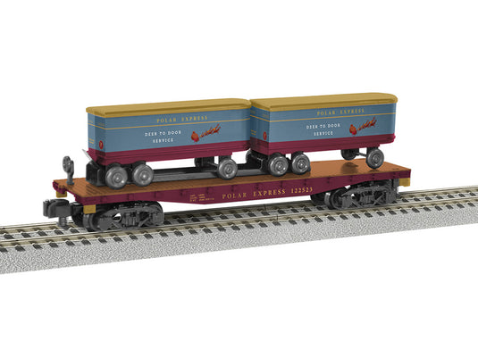 Lionel S Scale American Flyer The Polar Express TOFC Flatcar - 2319160