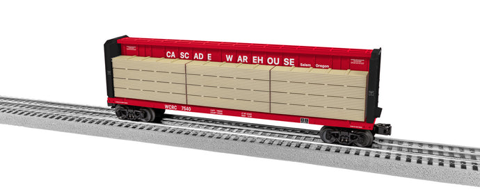 Lionel O Scale Washington Central WCRC Centerbeam Flatcar 