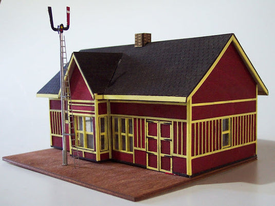 Osborn Models HO Scale Train Station 1027