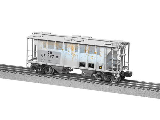 Lionel O Scale Conrail PS-2 Weathered Covered Hopper 