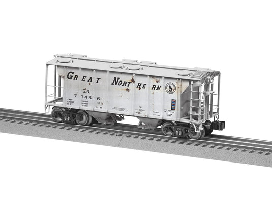 Lionel O Scale Great Northern PS-2 Weathered Covered Hopper 71436 - 2426641