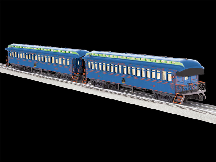 Lionel O Scale Halloween Wood Passenger Car 2-Pack B - 2427660
