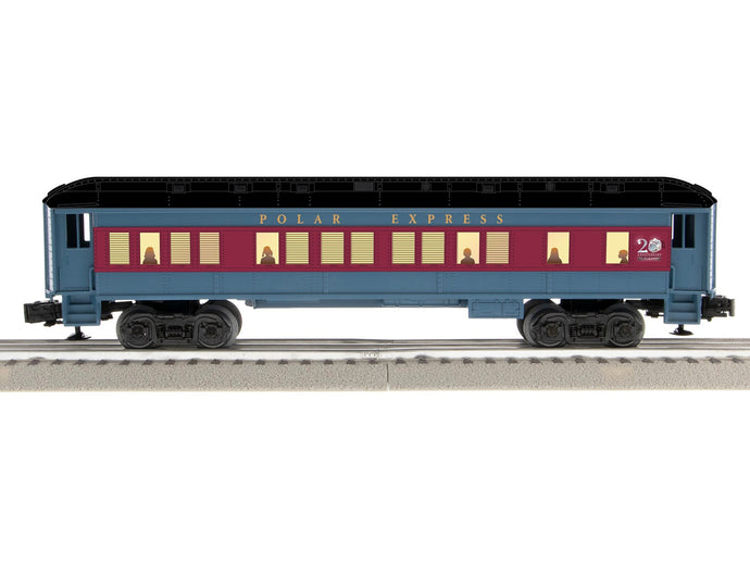 Lionel O Scale The Polar Express 20th Anniversary Coach Black Roof - 2427990