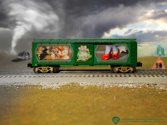 Lionel O Scale Wizard of Oz Illuminated Red Slippers Box Car - 2428050