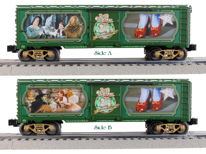 Lionel O Scale Wizard of Oz Illuminated Red Slippers Box Car - 2428050