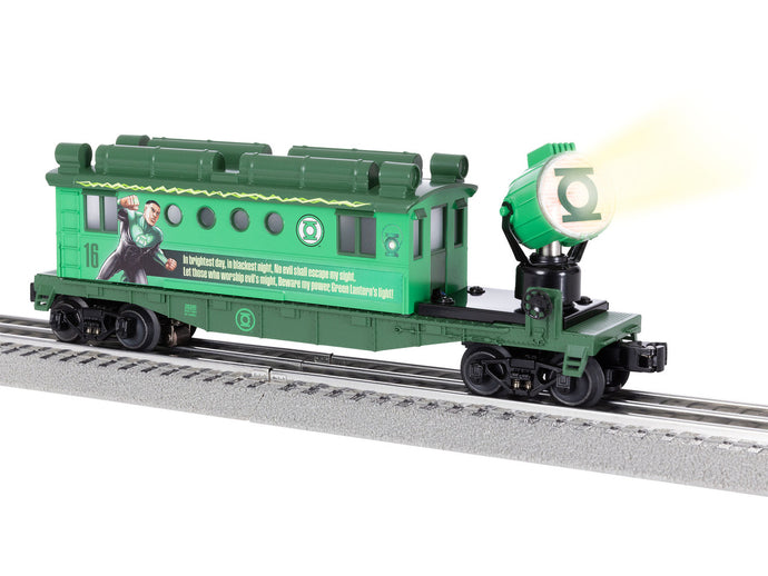 Lionel O Scale Green Lantern Power Ring Searchlight Caboose - 2428300