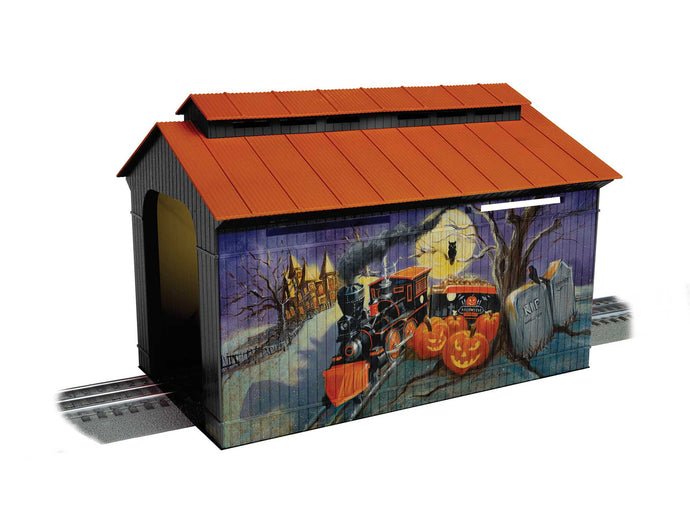 Lionel O Scale Angela Trotta Thomas Halloween Covered Bridge - 2429070