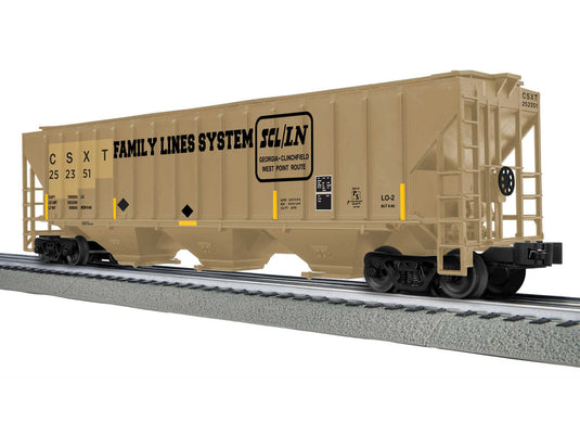 Lionel O Scale CSX PS-2CD Covered Hopper 