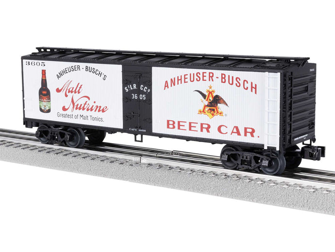 Lionel O Scale Budweiser Woodside Reefer 