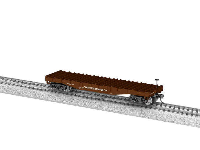 Lionel HO Scale West Side Lumber Steel-Deck Flatcar - 2454450