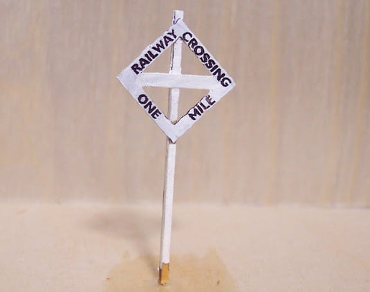 Osborn Models HO Scale Railway Crossing Sign 1054