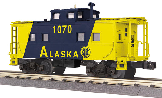 MTH RailKing O Gauge Alaska Steel Caboose ARR