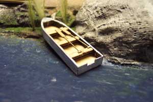 Osborn Models N Scale 16' Rowboat 3005