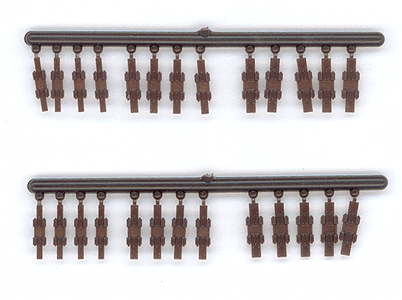 Durango Press 103 HO Scale Band Fasteners(Turn Buckls)