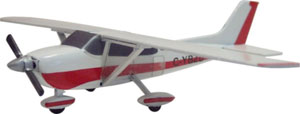Osborn Models HO Scale Cessna 172 1076