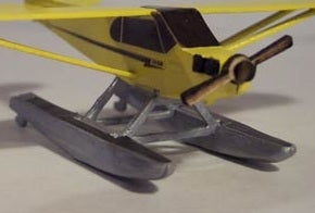 Osborn Models HO Scale Piper Cub Float Kit 1091