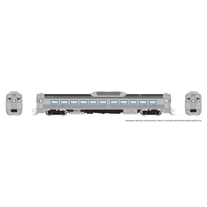 Rapido N Budd RDC-1 Phase 2 DC/Silent Painted Unlettered - 516095