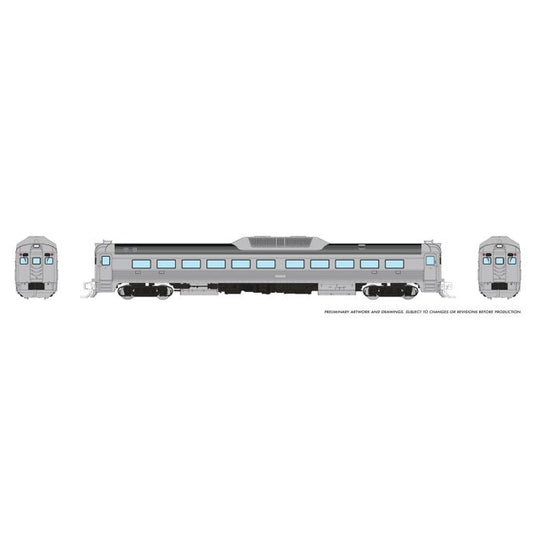 Rapido N Budd RDC-1 (Ph 2) (DC/DCC/Sound): Painted, Unlettered - 516595