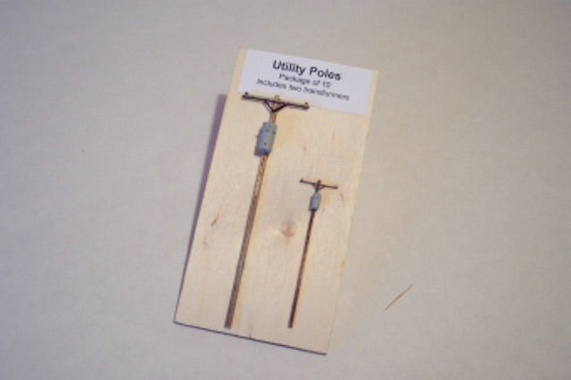 Osborn Models N Scale Utility Poles 8Pk 3099