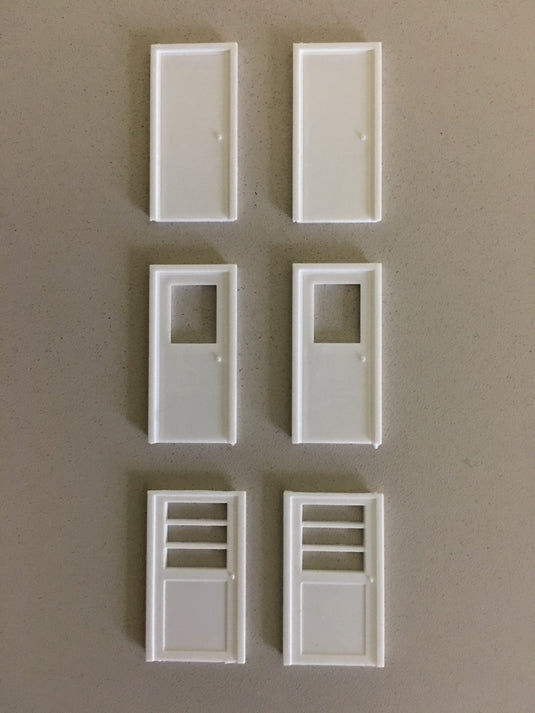 Pikestuff HO Scale Doors Personnel Doors - Assorted