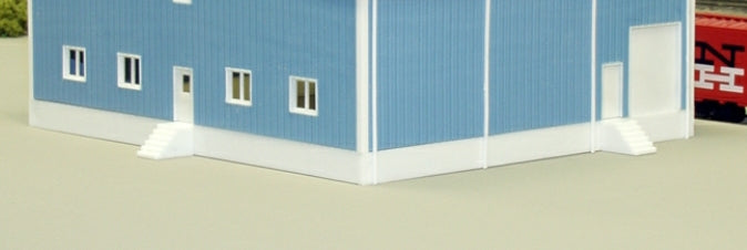 Load image into Gallery viewer, Pikestuff N Scale Concrete Foundation w/Steps
