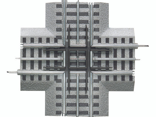 Lionel O Scale FasTrack 90-Degree Crossover - 12019