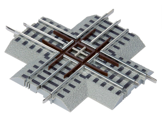 Lionel O Scale FasTrack 90-Degree Crossover - 12019