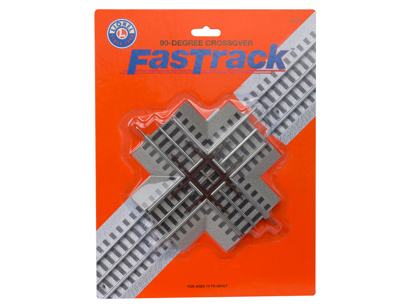 Load image into Gallery viewer, Lionel O Scale FasTrack 90-Degree Crossover - 12019
