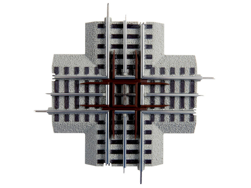 Load image into Gallery viewer, Lionel O Scale FasTrack 90-Degree Crossover - 12019
