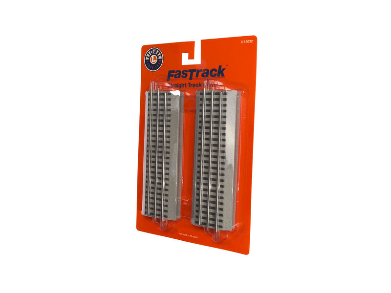 Load image into Gallery viewer, Lionel O Scale FasTrack 10&quot; Straight Track (4) - 12032

