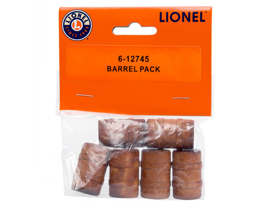 Lionel O Scale Barrel Pack (6) - 12745