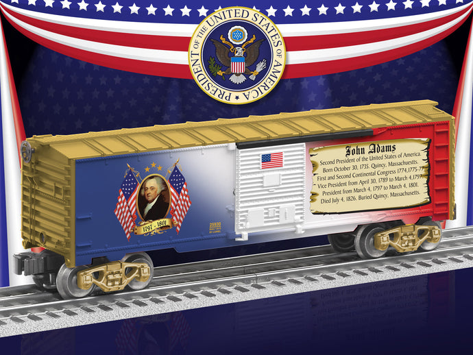 Lionel O Scale John Adams Boxcar - 25930