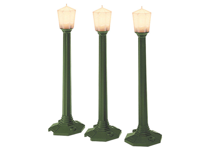 Lionel O Scale Classic Street Lamps Green (3) - 29247