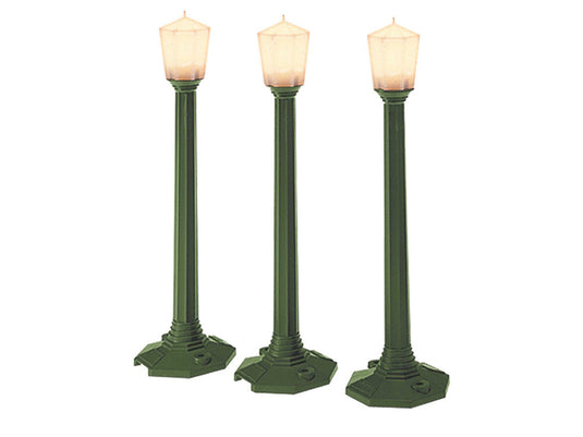 Lionel O Scale Classic Street Lamps Green (3) - 29247