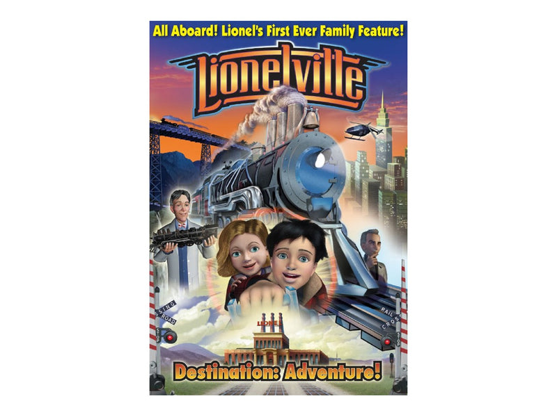 Load image into Gallery viewer, Lionel Lionelville Destination: Adventure! DVD - 35526
