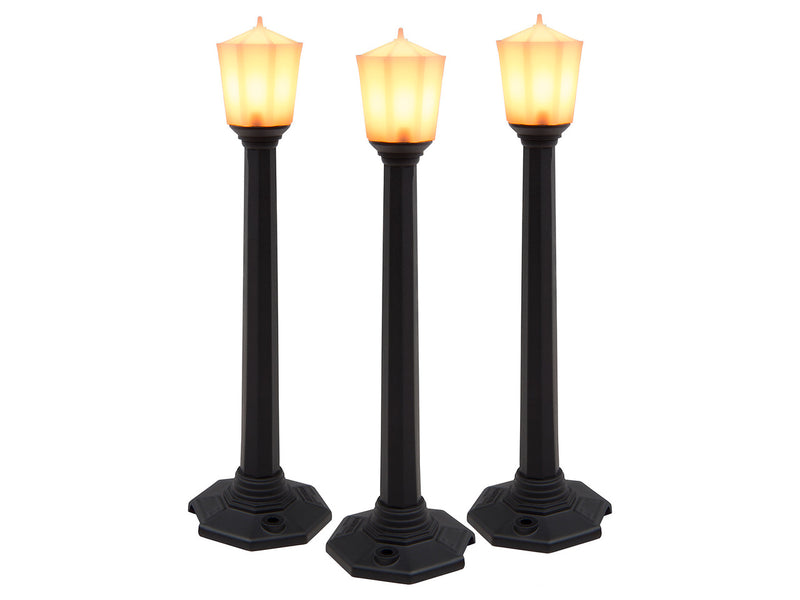 Load image into Gallery viewer, Lionel O Scale Classic Street Lamps Black (3) - 37174
