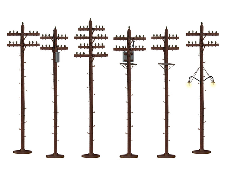 Load image into Gallery viewer, Lionel O Scale Sized Telephone Poles - 37939
