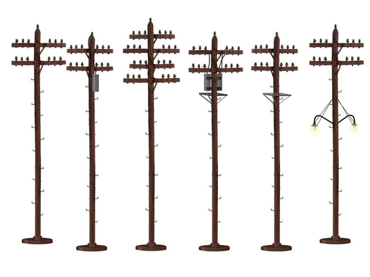 Lionel O Scale Sized Telephone Poles - 37939