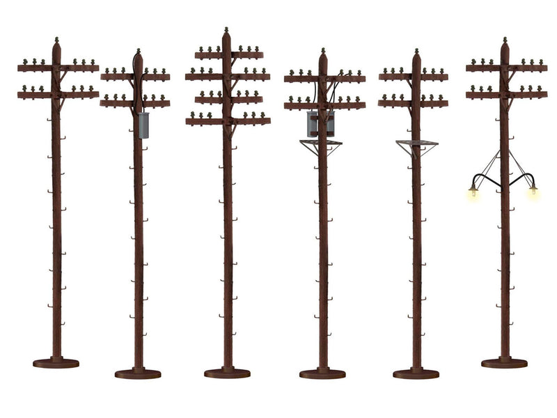 Load image into Gallery viewer, Lionel O Scale Sized Telephone Poles - 37939
