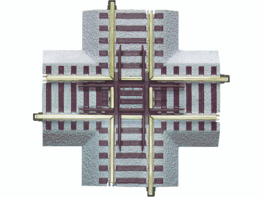 Lionel S Scale AF FasTrack 90-Degree Crossover - 49864