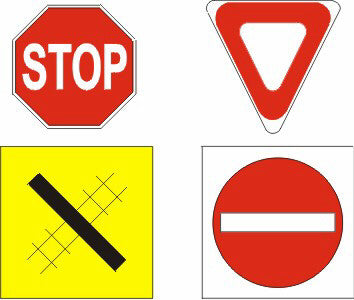 Osborn Models HO Scale Road Signs 1011