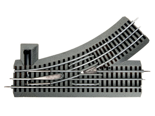 Lionel O Scale FasTrack O31 Remote/Command Switch Left Hand - 81254