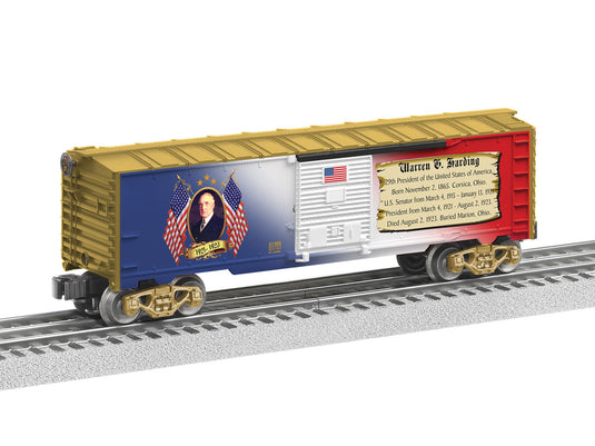 Lionel O Scale Warren G. Harding Boxcar - 81489