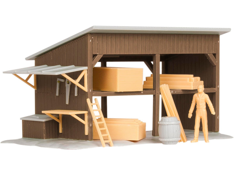 Load image into Gallery viewer, Lionel O Scale Lumber Shed Kit - 81629

