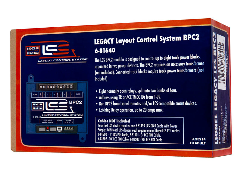 Load image into Gallery viewer, Lionel LCS Block Power Controller 2 (BPC2) - 81640
