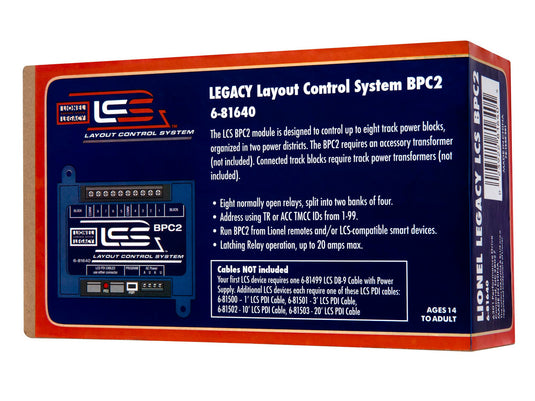 Lionel LCS Block Power Controller 2 (BPC2) - 81640