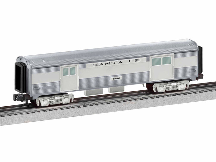 Lionel O Scale Santa Fe Add-On Baggage Car - 84724