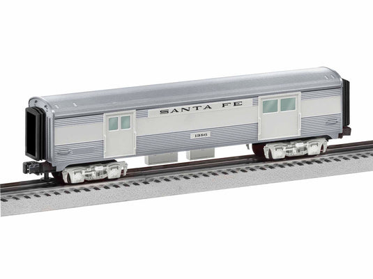 Lionel O Scale Santa Fe Add-On Baggage Car - 84724