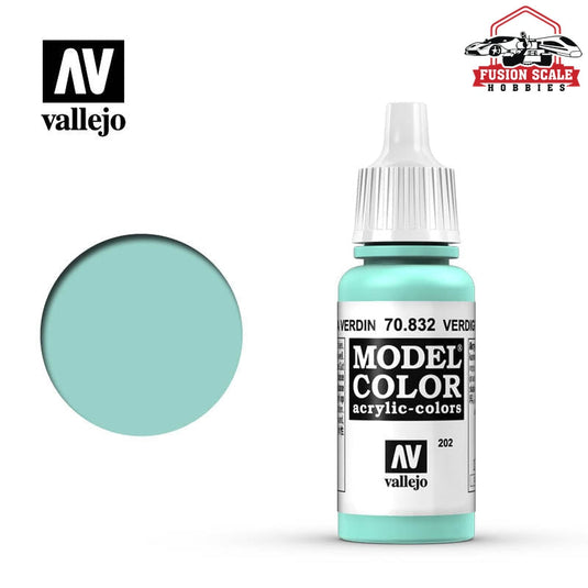 Vallejo Model Color Verdigris Glaze VLJ70832